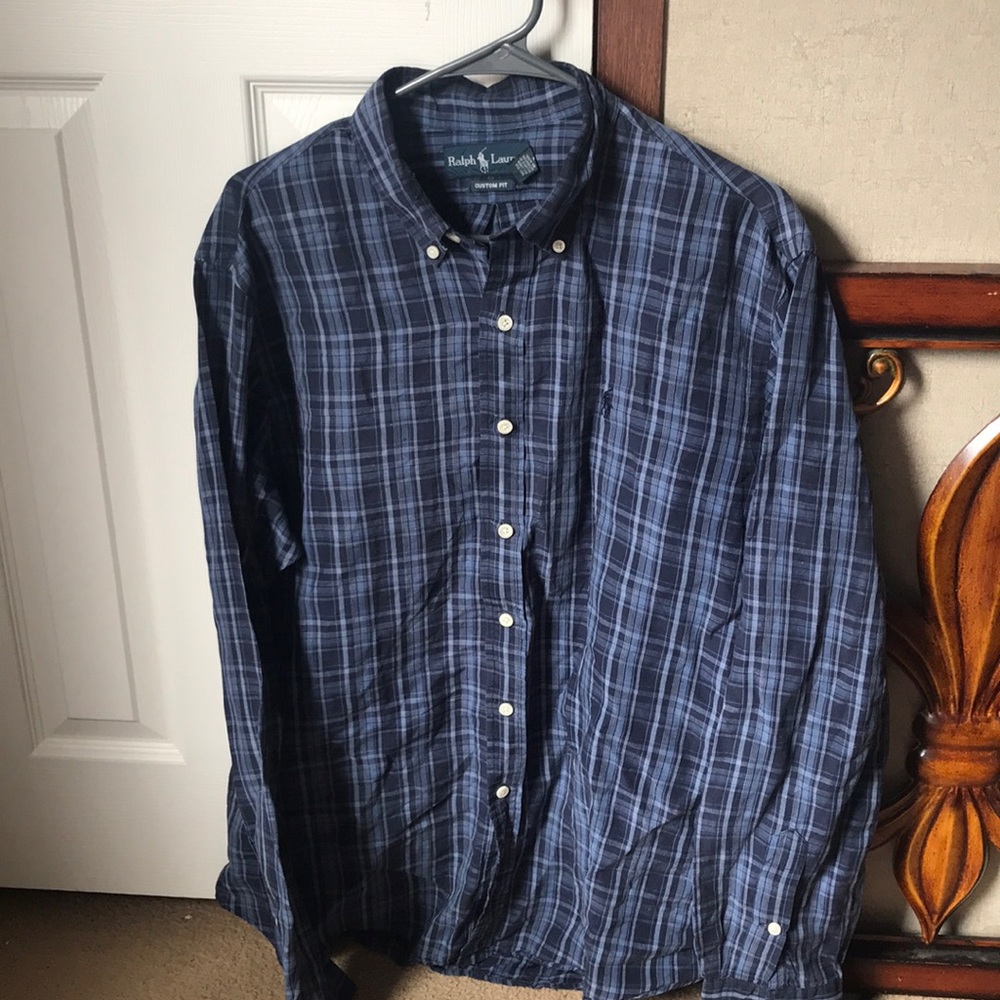 Men’s button down polo